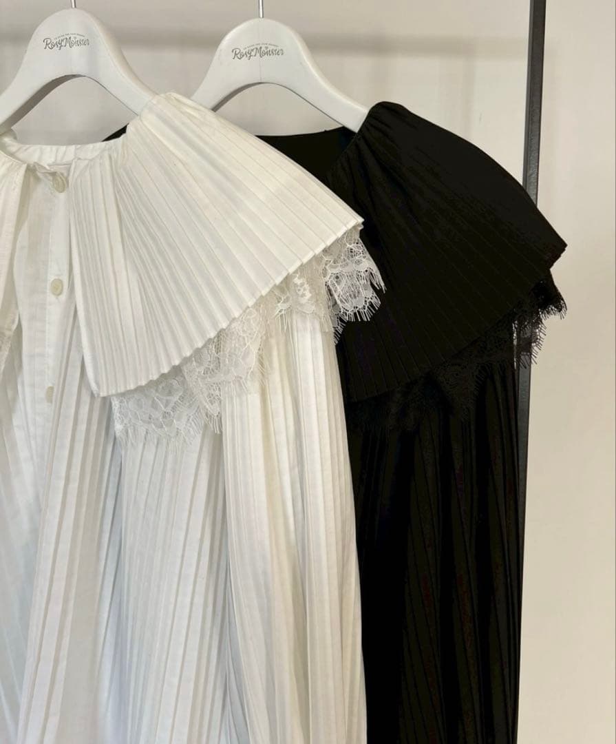 [新品］RosyMonster lace layered tunic ホワイト