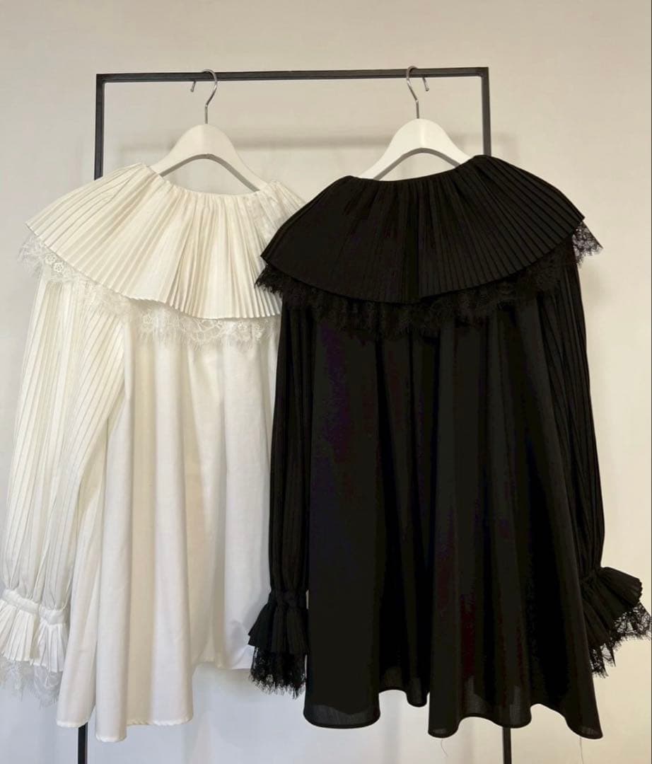 [新品］RosyMonster lace layered tunic ホワイト