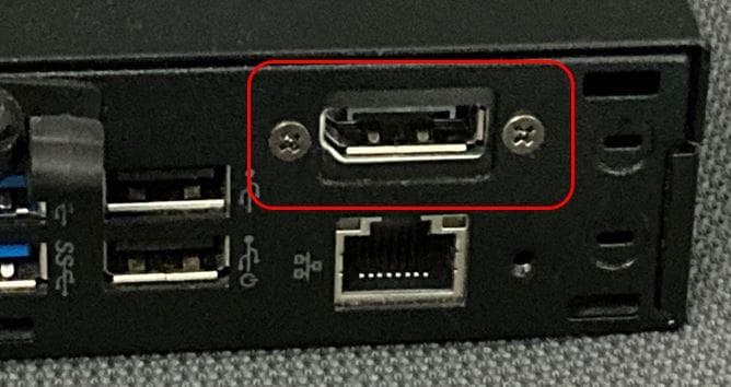 Dell マイクロデスクトップ用 追加のDisplayPortモジュール×5個