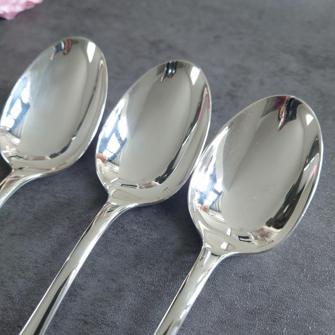 美品 クリストフル フィデリオ テーブルスプーン 3点