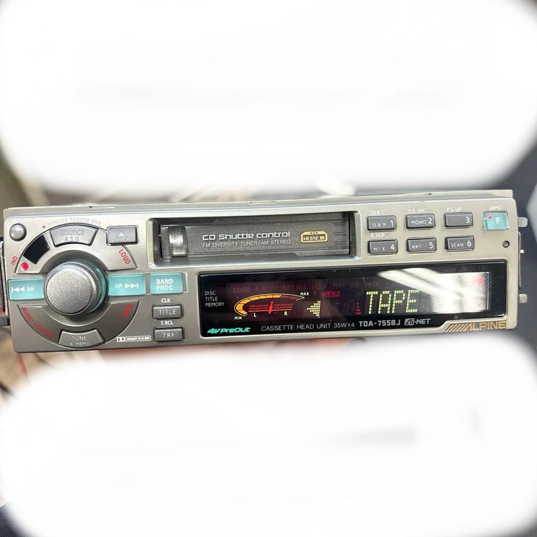 ALPINE TDA-7558J カセットデッキ