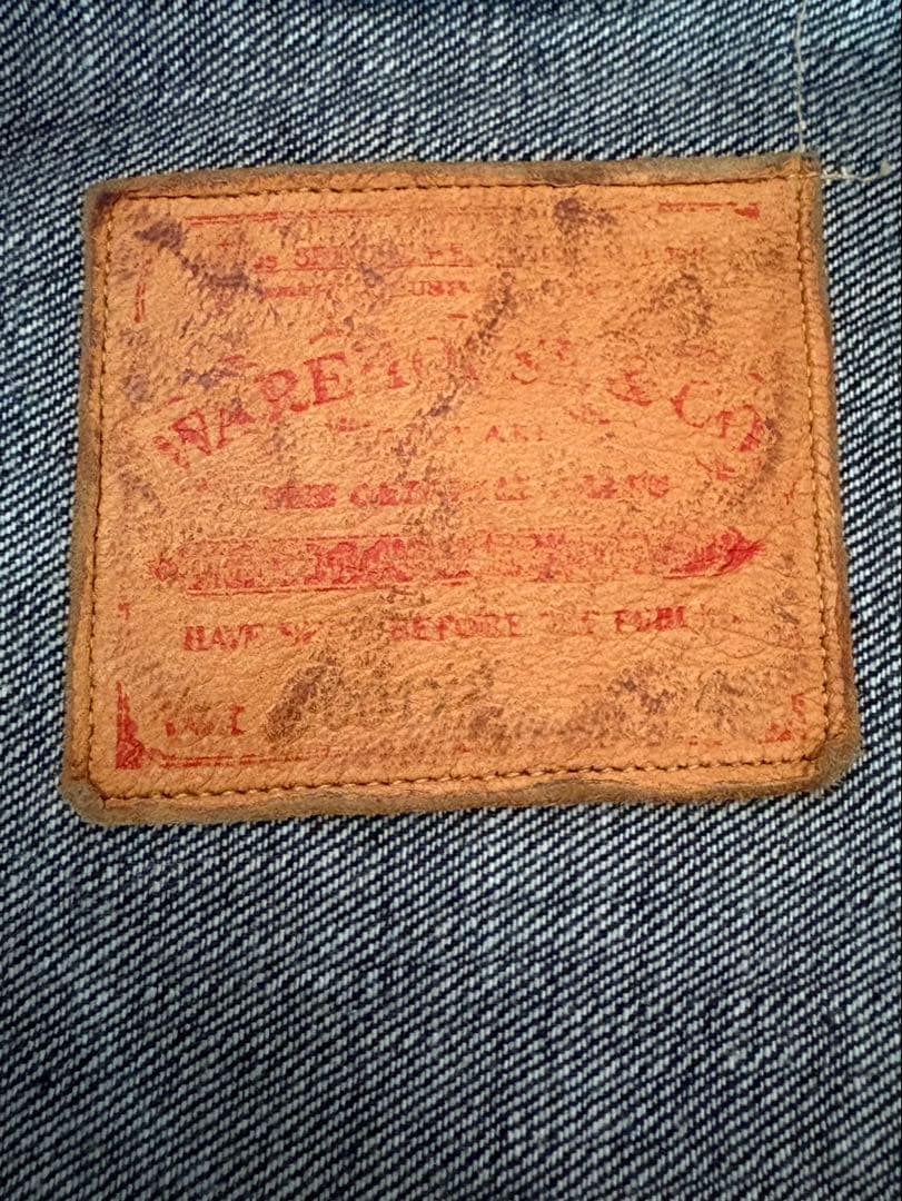 WAREHOUSE デニムジャケット 1920s ダウンポケット Tバック46