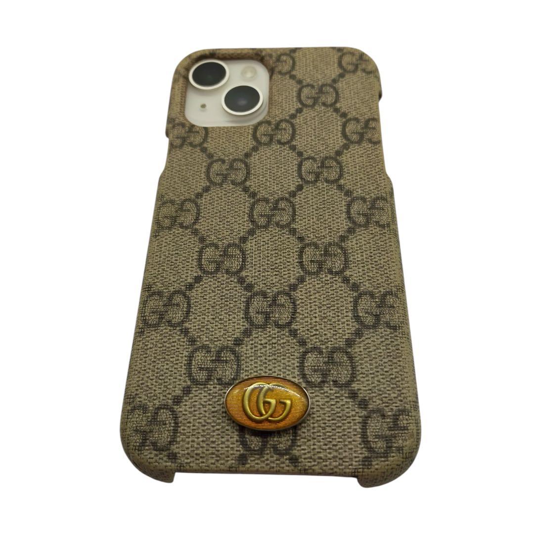 GUCCI iPhone14ケース オフィディア GGスプリーム 668406