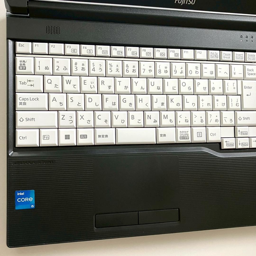 ★2022年製★ テンキー付き 第12世代i5 バッテリー良好 富士通 460