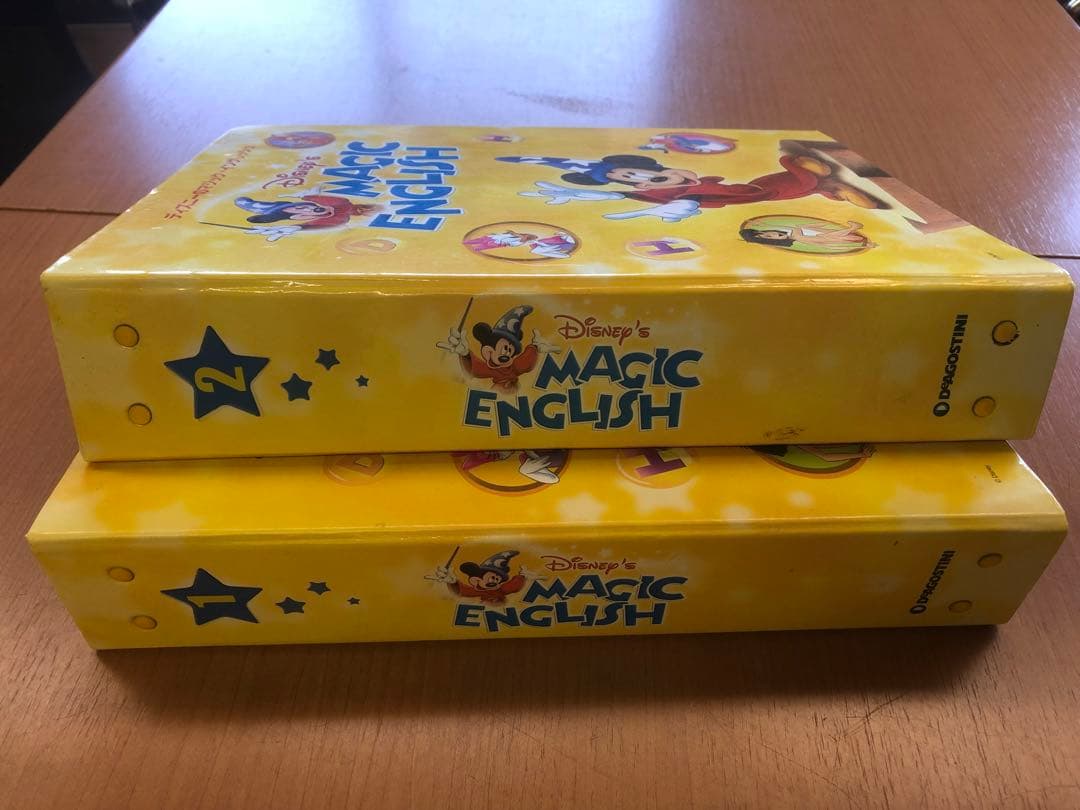 ディズニー 英語 マジックイングリッシュ DVD マガジン セット 美品