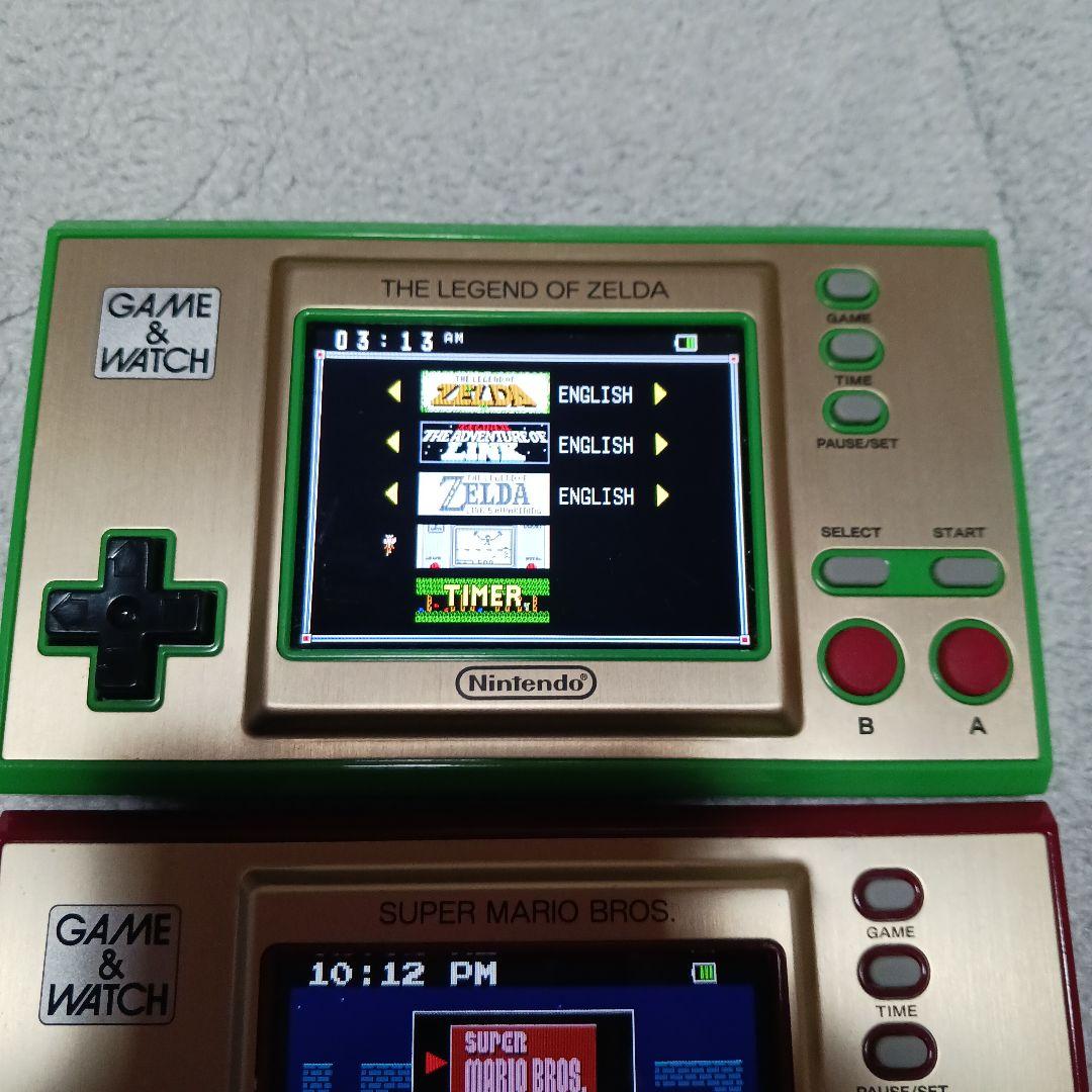 ゲーム&ウォッチ ゼルダの伝説&スーパーマリオ