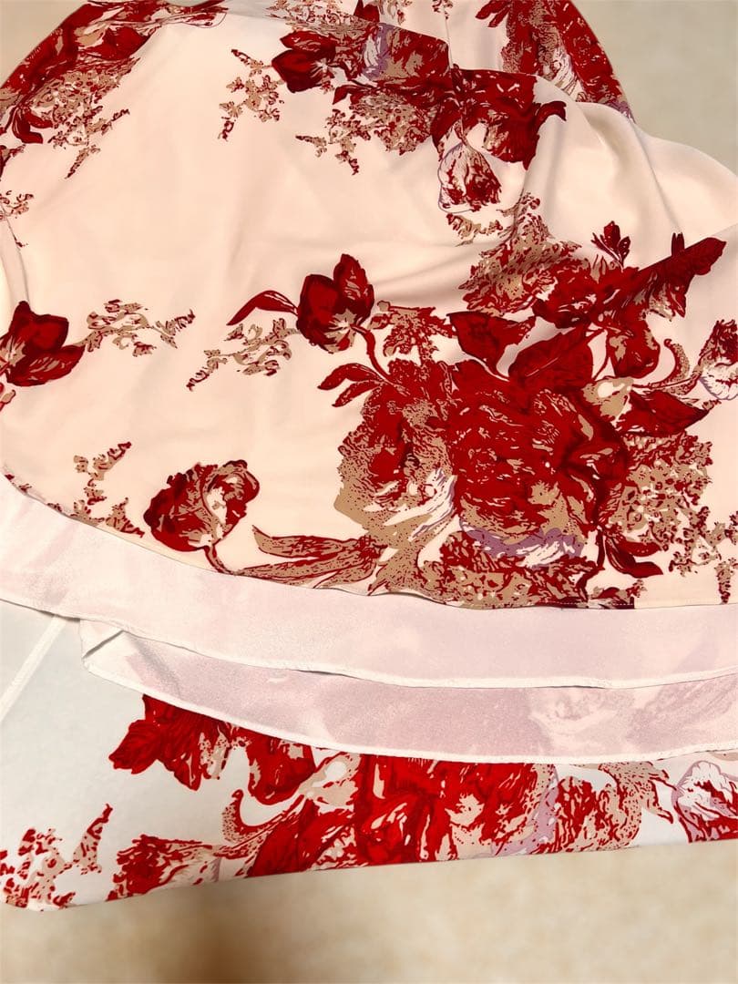 ノースリーブロングドレス