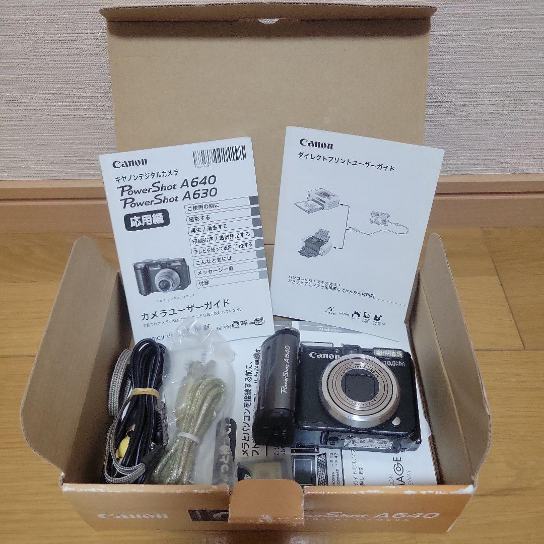 ジャンク Canon PowerShot A640 デジタルカメラ
