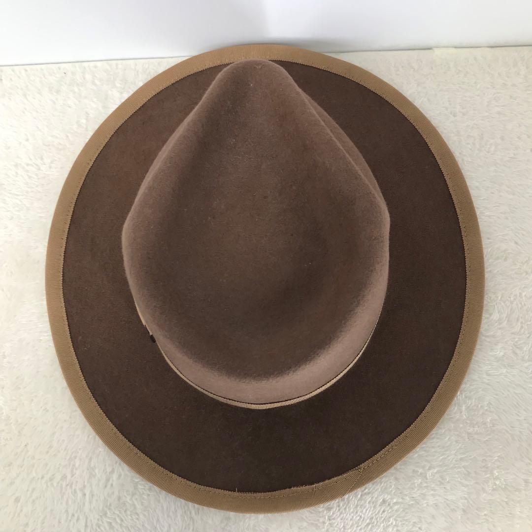 ミスターファットマン　ハット　L　ベージュ　ウール100