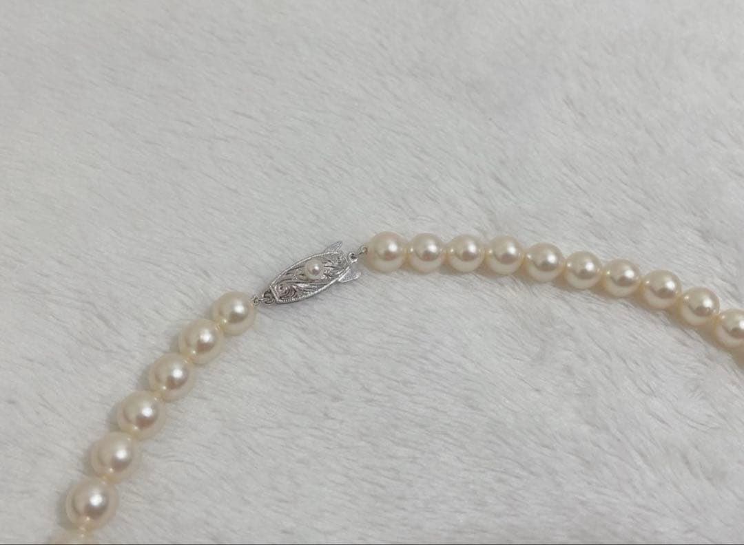美品 タサキTASAKI アコヤ あこや真珠　パール　ネックレス　冠婚葬祭　田崎