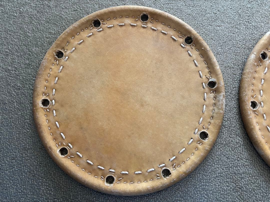 締太鼓用皮 2丁掛 2枚セット