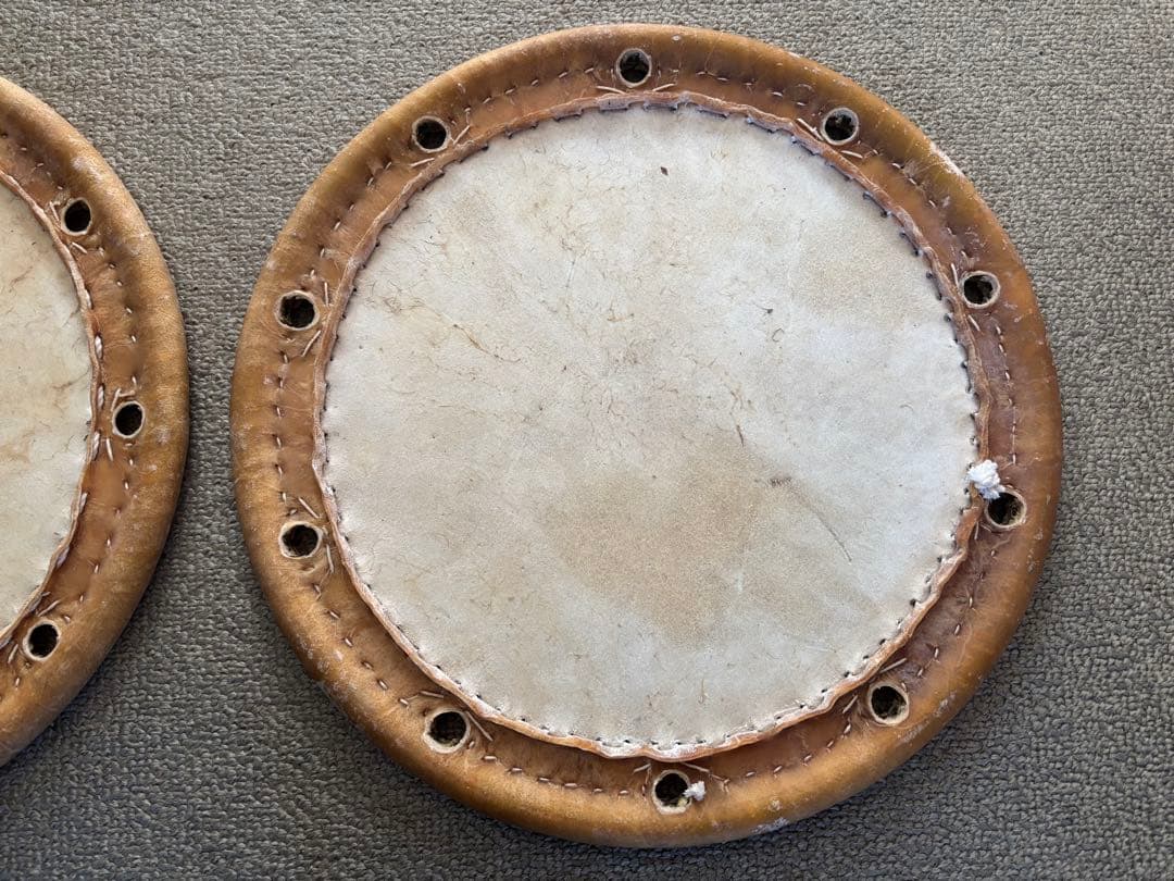 締太鼓用皮 2丁掛 2枚セット