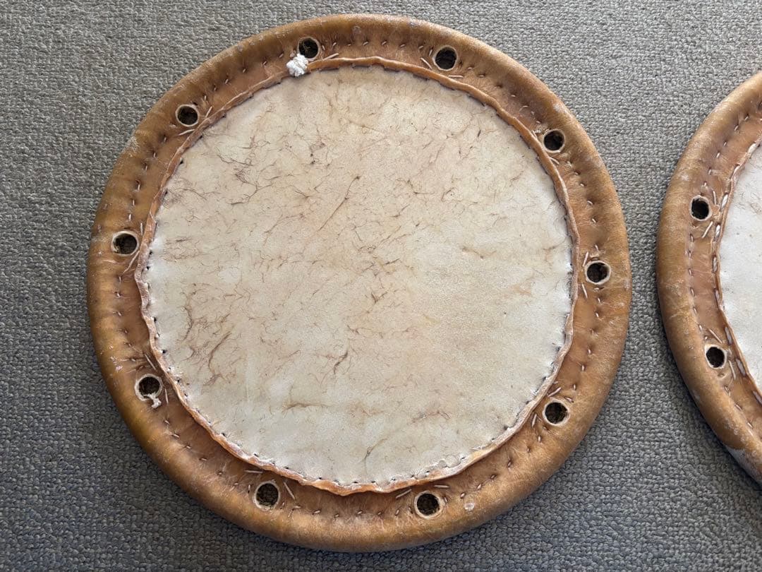 締太鼓用皮 2丁掛 2枚セット