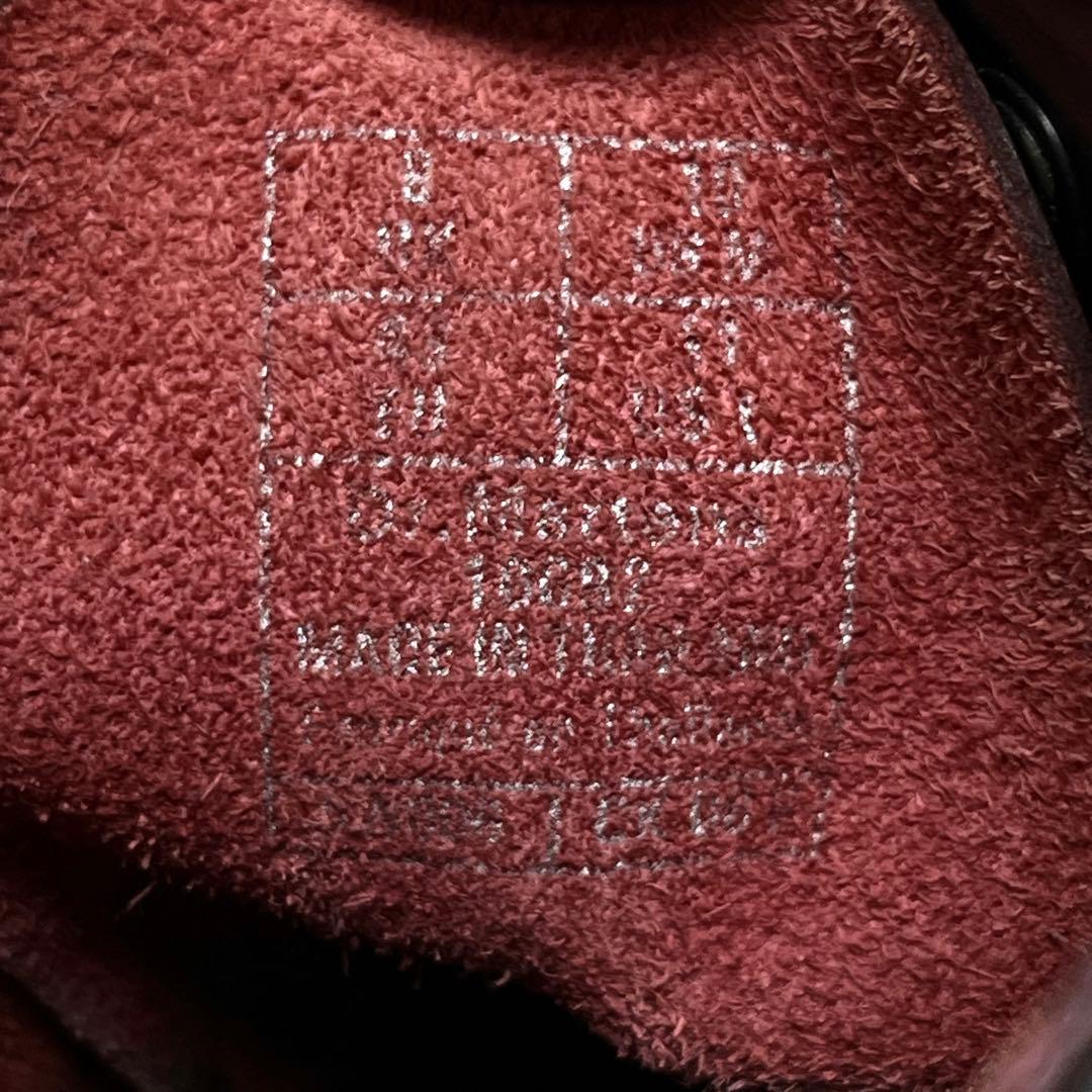 ドクターマーチン 10ホール 10092 UK9 チェリーレッド