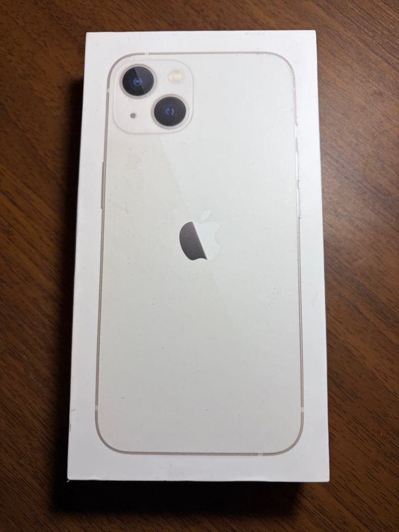 Apple iPhone 13 ホワイト 本体　箱アリ