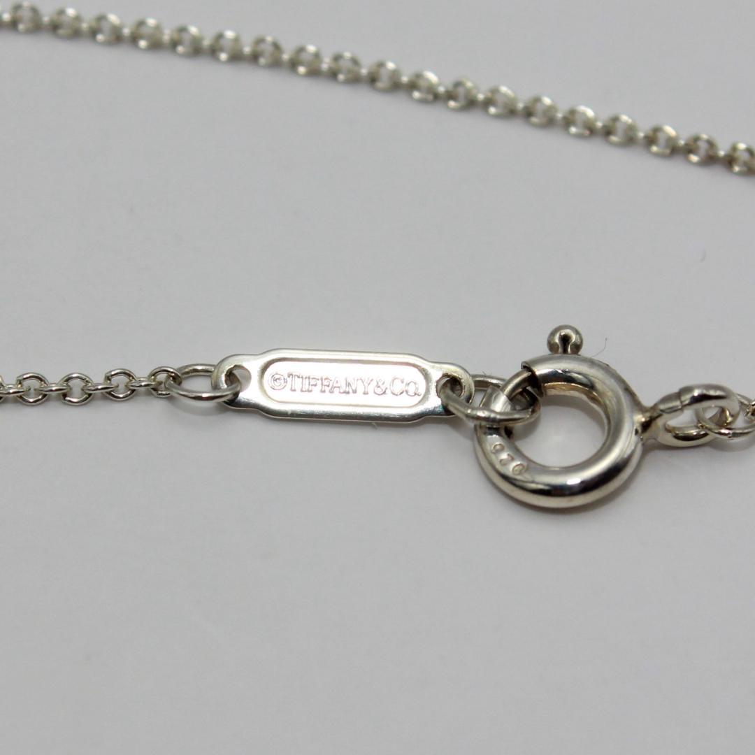 美品 Tiffany&Co ティファニー リターントゥ ラウンドタグ ネックレス