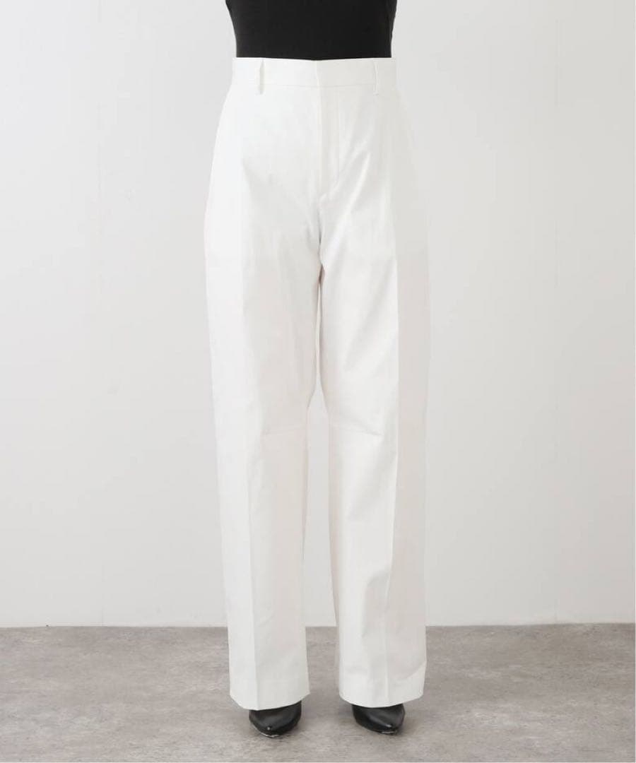 【新品】MUSE de Deuxieme Classeタック チノ ワイドパンツ