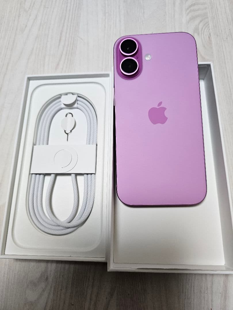 Apple iPhone 16 本体 ピンク 128GB SIMフリー