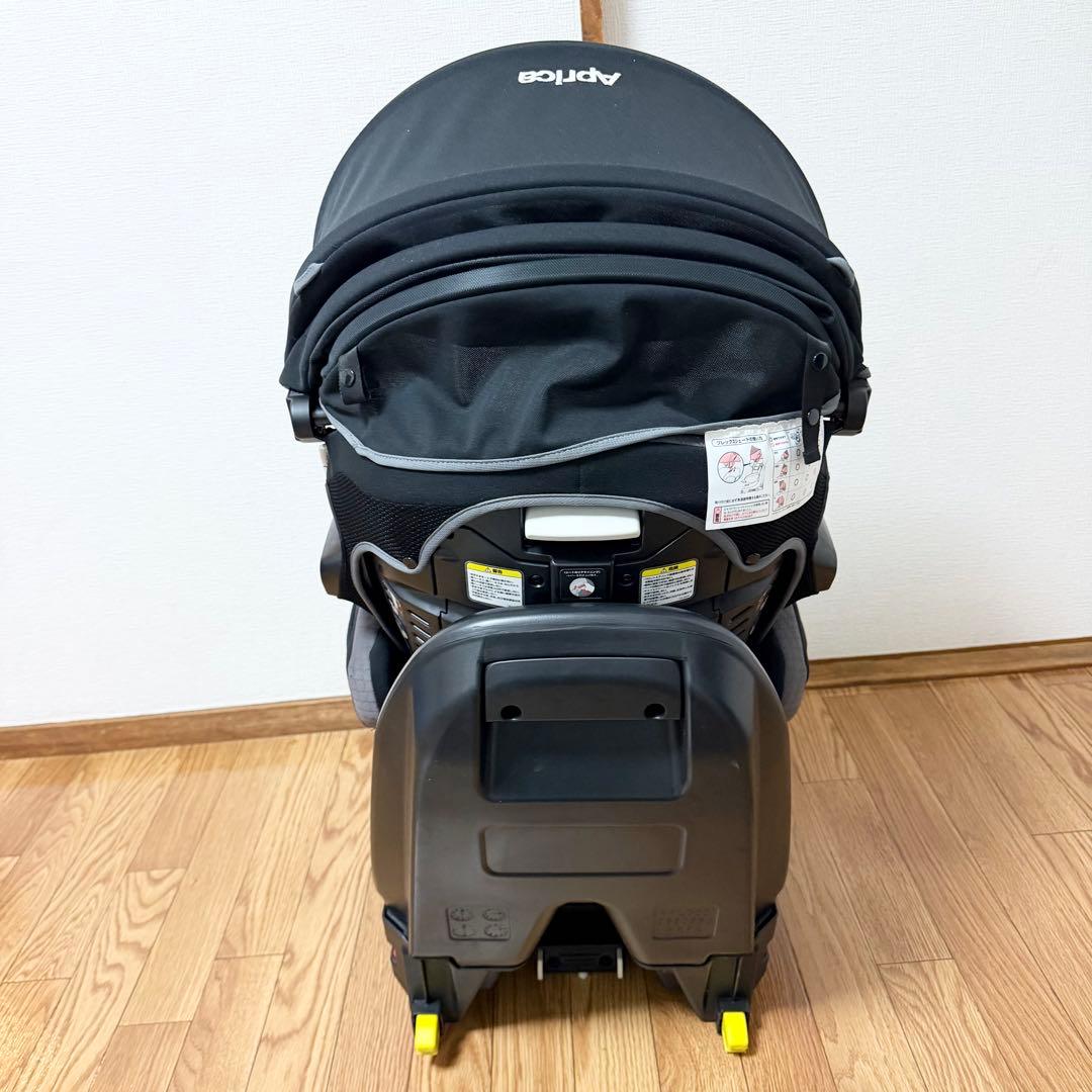 美品 アップリカ フラディア グロウ ISOFIX 360°セーフティーAB