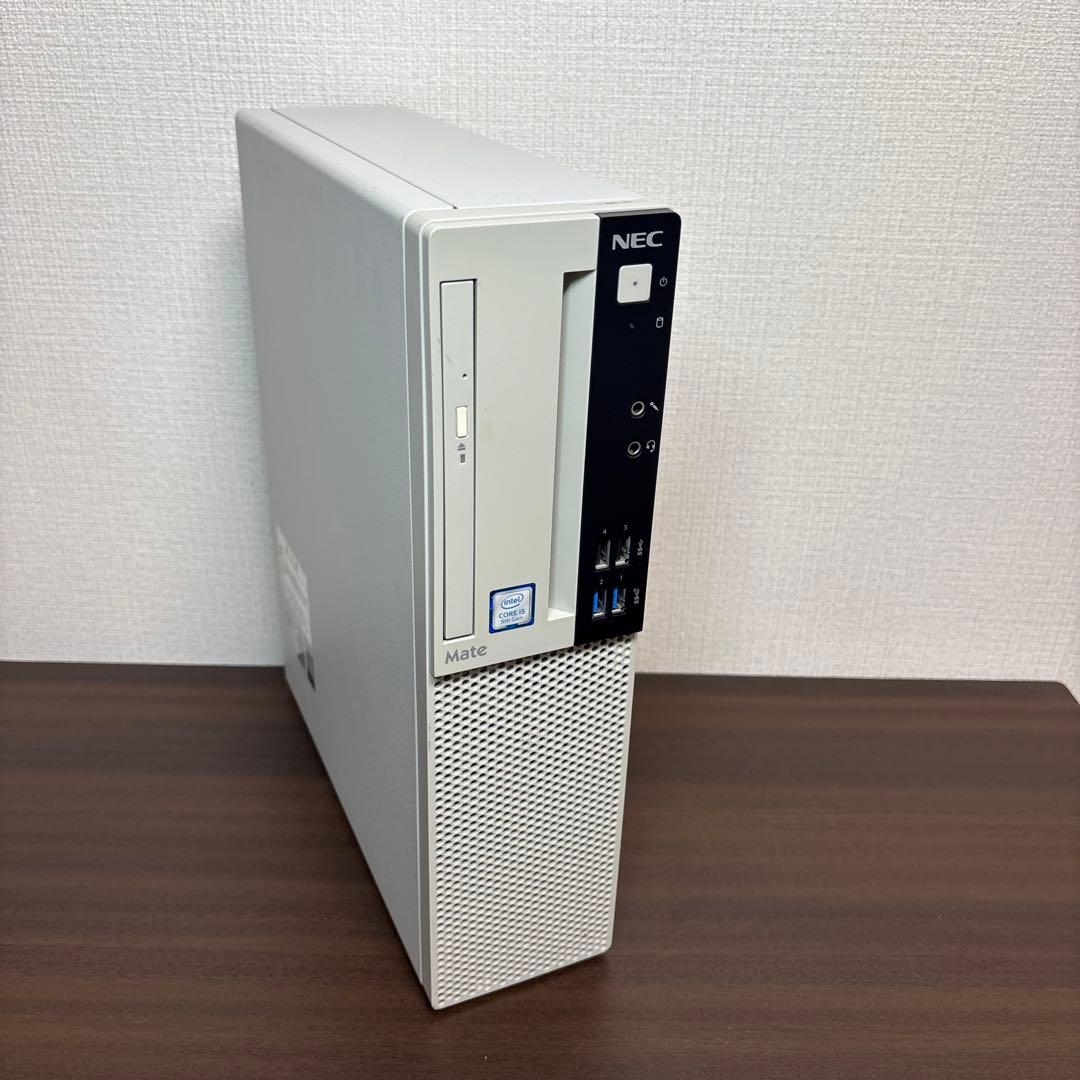 サクサク快適！第9世代 Core i5 搭載 NEC デスクトップPC 本体