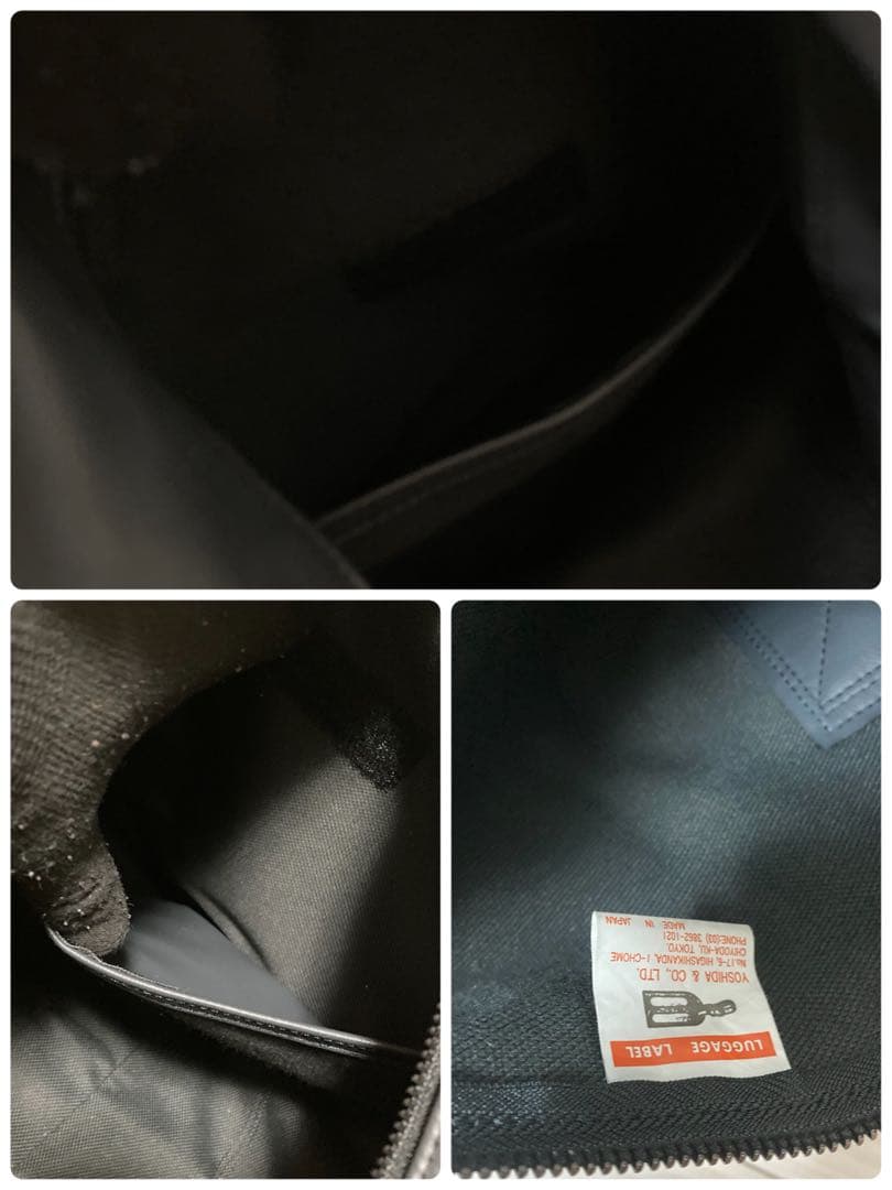 【美品】ラゲッジレーベル　2way ボストンバッグ　トラベル　黒　斜め掛け大容量