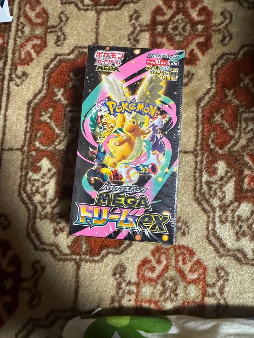 ポケモンカードゲーム MEGA ドリームEX BOX シュリンク付き