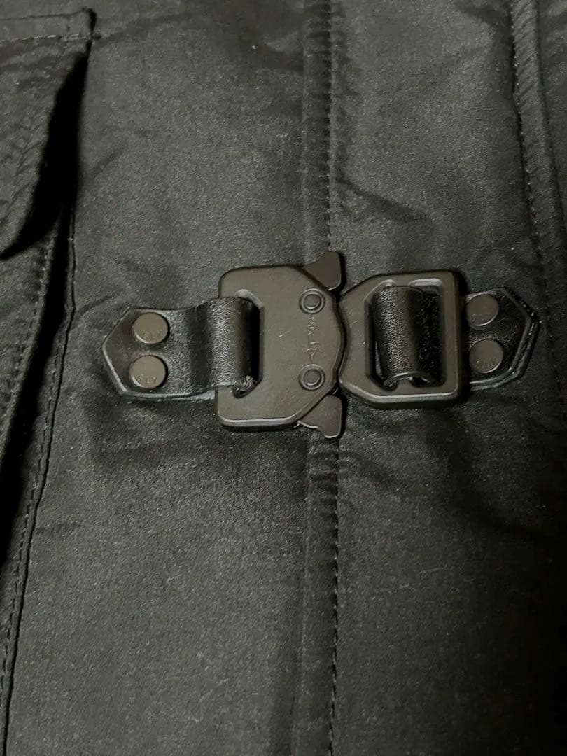 SLY N3B ダウン ラクーン 黒 ミリタリー Y2K