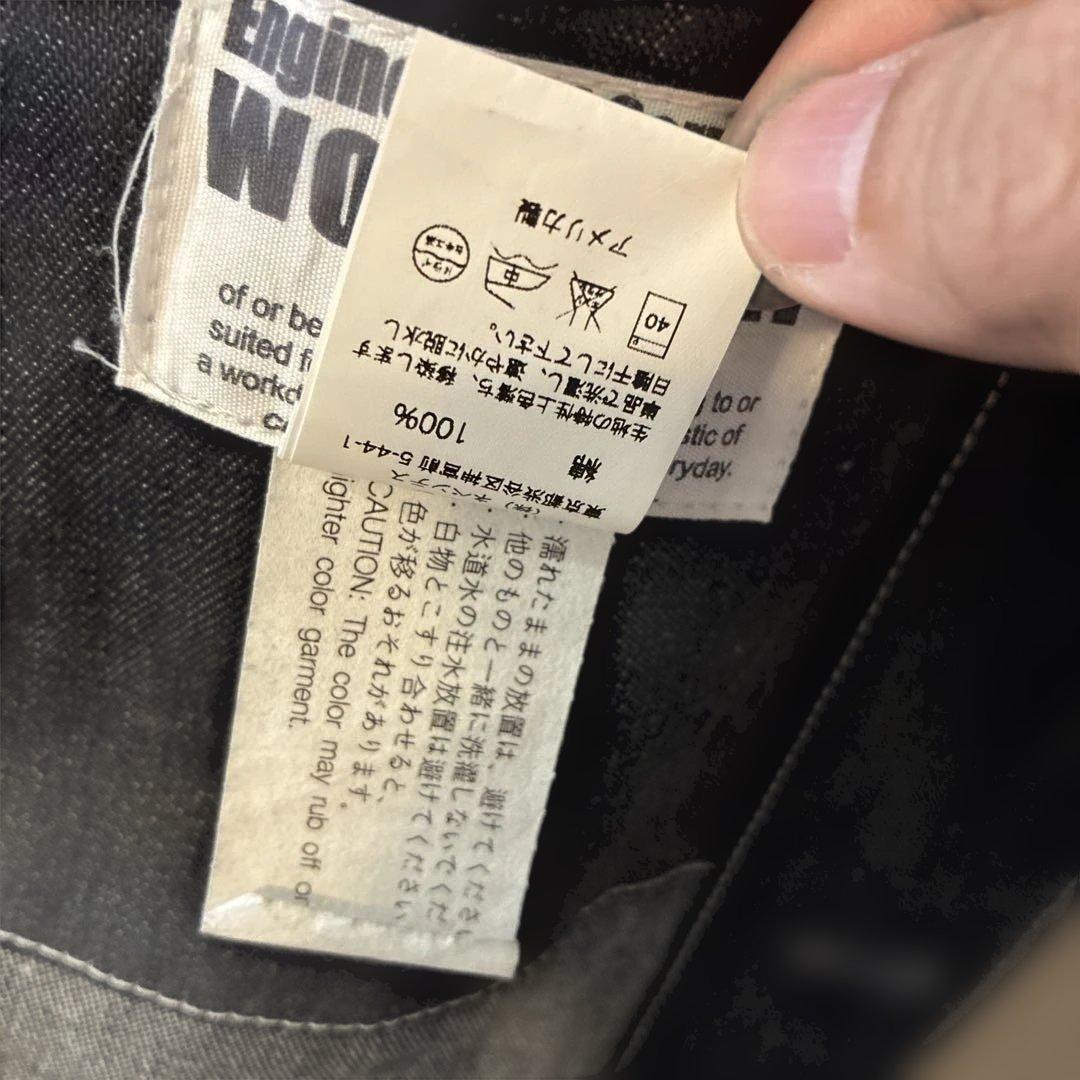美品エンジニアードガーメンツ WORKADAY インディゴデニム カバーオールM