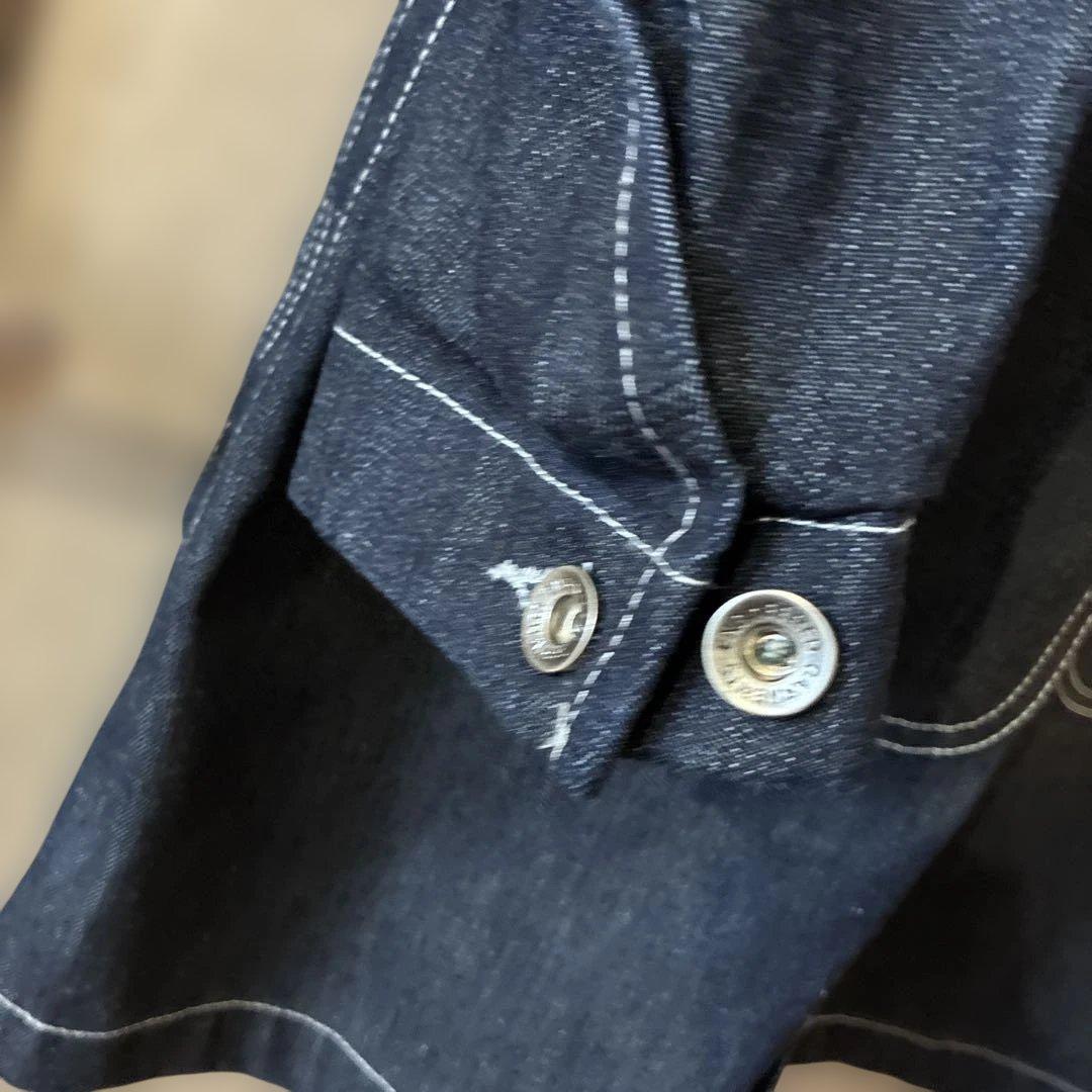 美品エンジニアードガーメンツ WORKADAY インディゴデニム カバーオールM