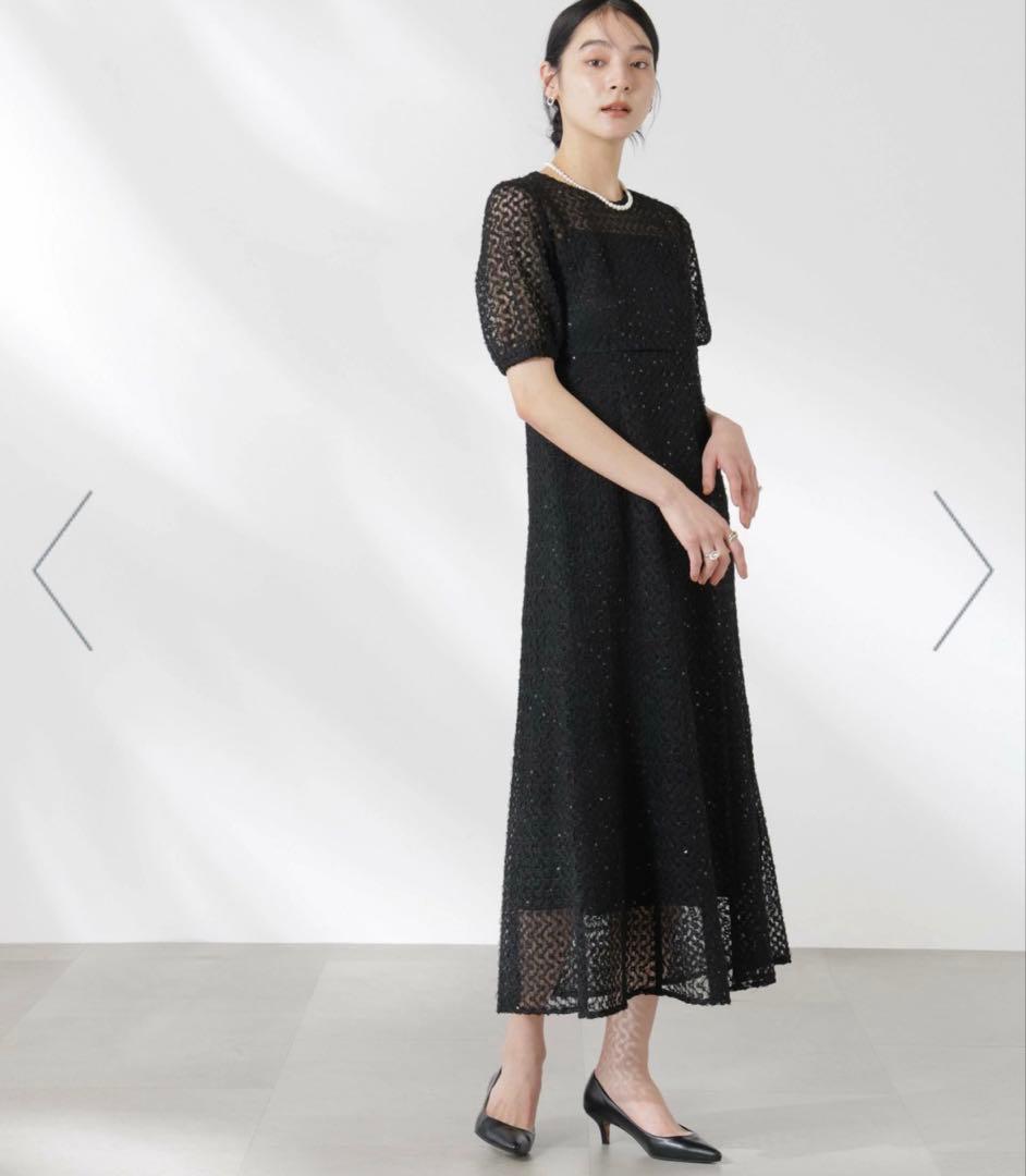 美品❣️ kaene スパンコールドレス