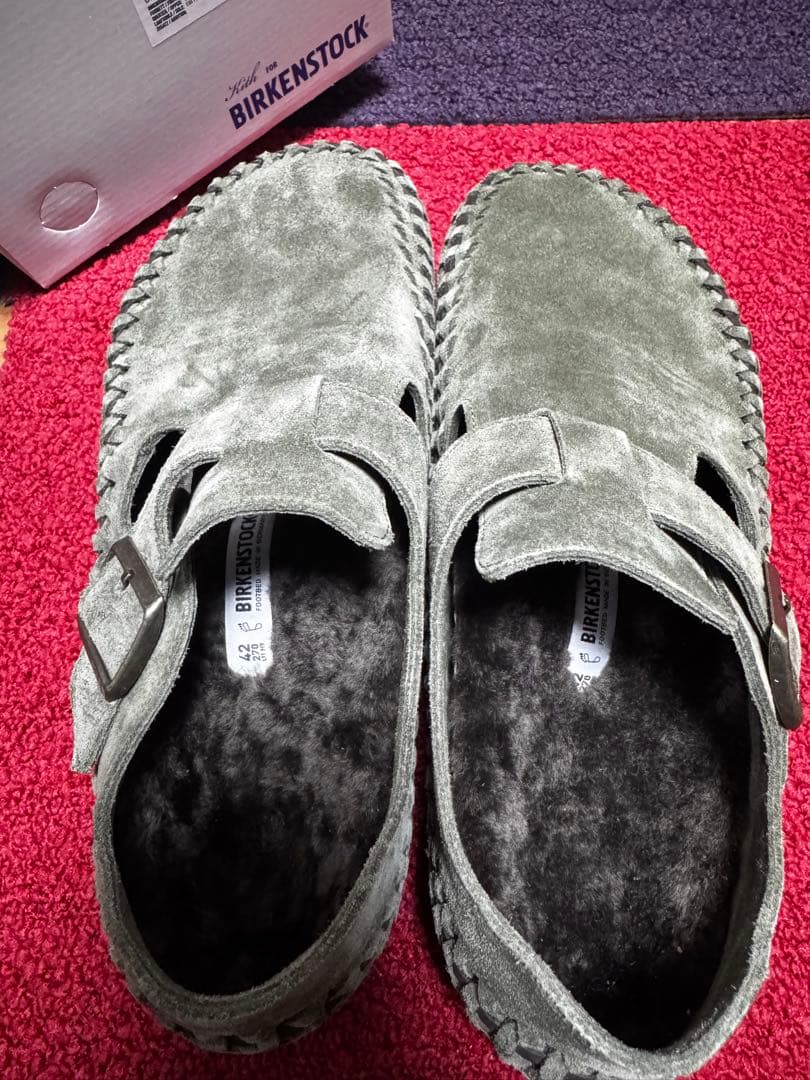 靴 KITH Birkenstock BRAIDED LONDON 42