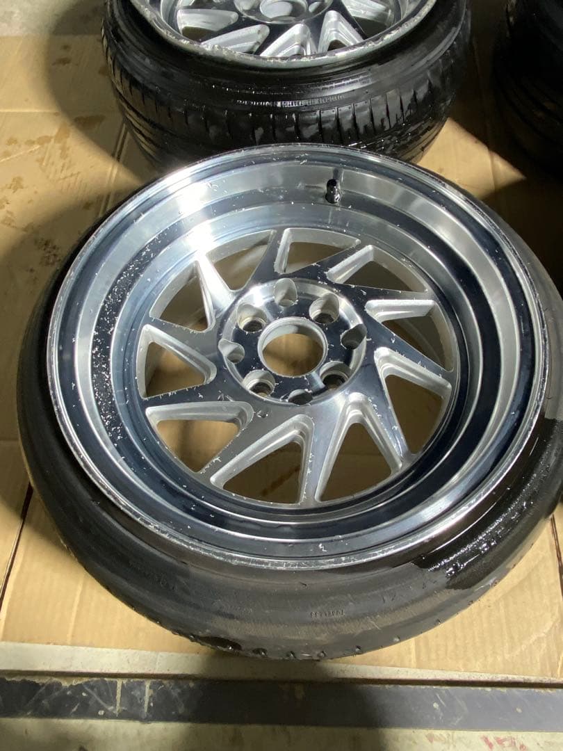 [15インチ] HLK ホイール 深リム 8J