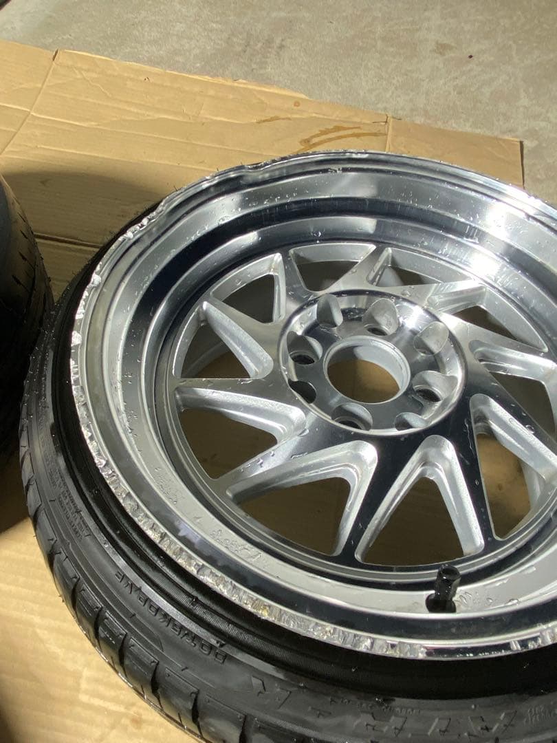 [15インチ] HLK ホイール 深リム 8J