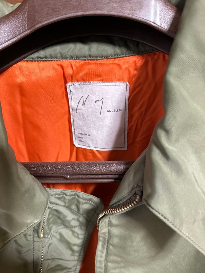 ANCELLM × WISM 別注 FADED BOMBER JACKET EX