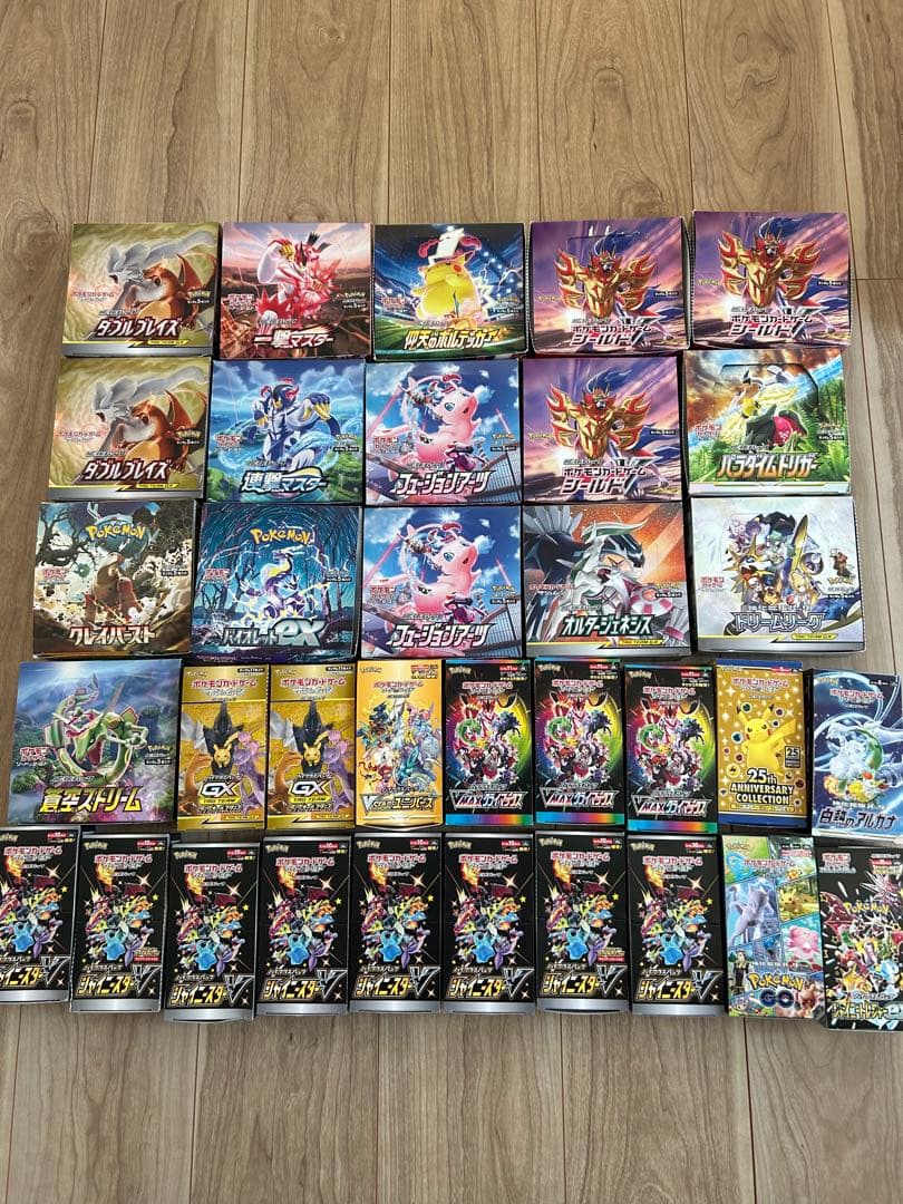 ポケモンカード　空箱　36個