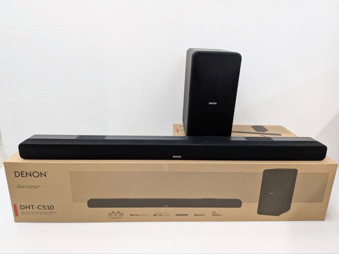 DENON 3.1.2ch サウンドバー&サブウーハー DHT-C510