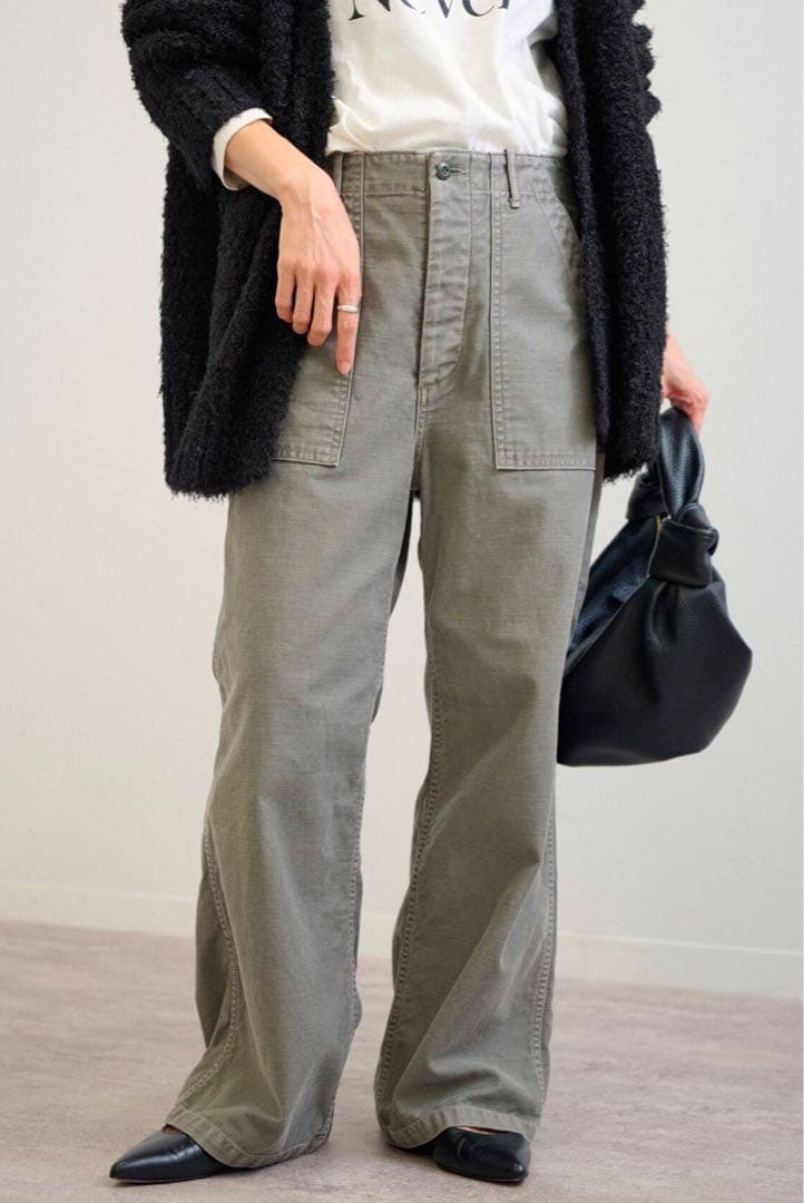 24AWフレームワーク　ベイカーパンツ40spickandspan