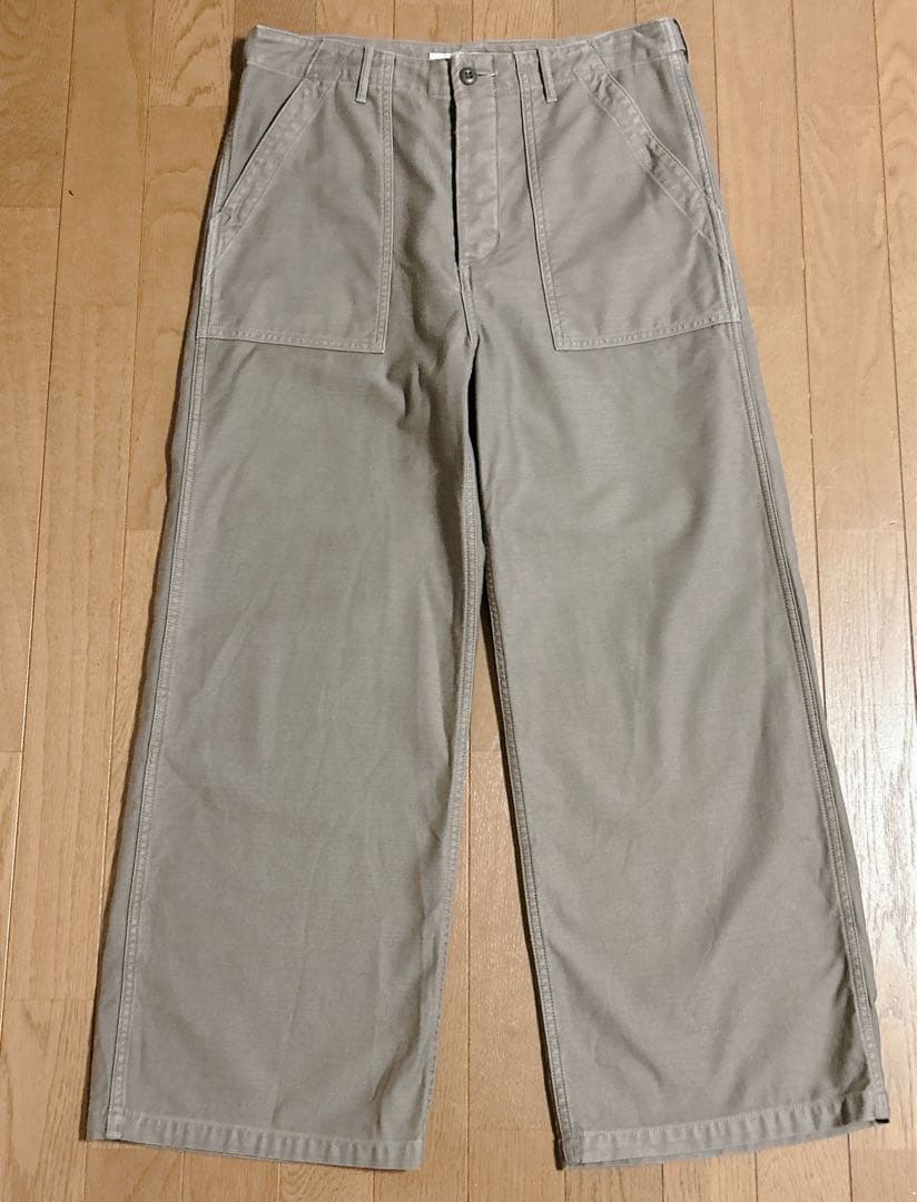 24AWフレームワーク　ベイカーパンツ40spickandspan