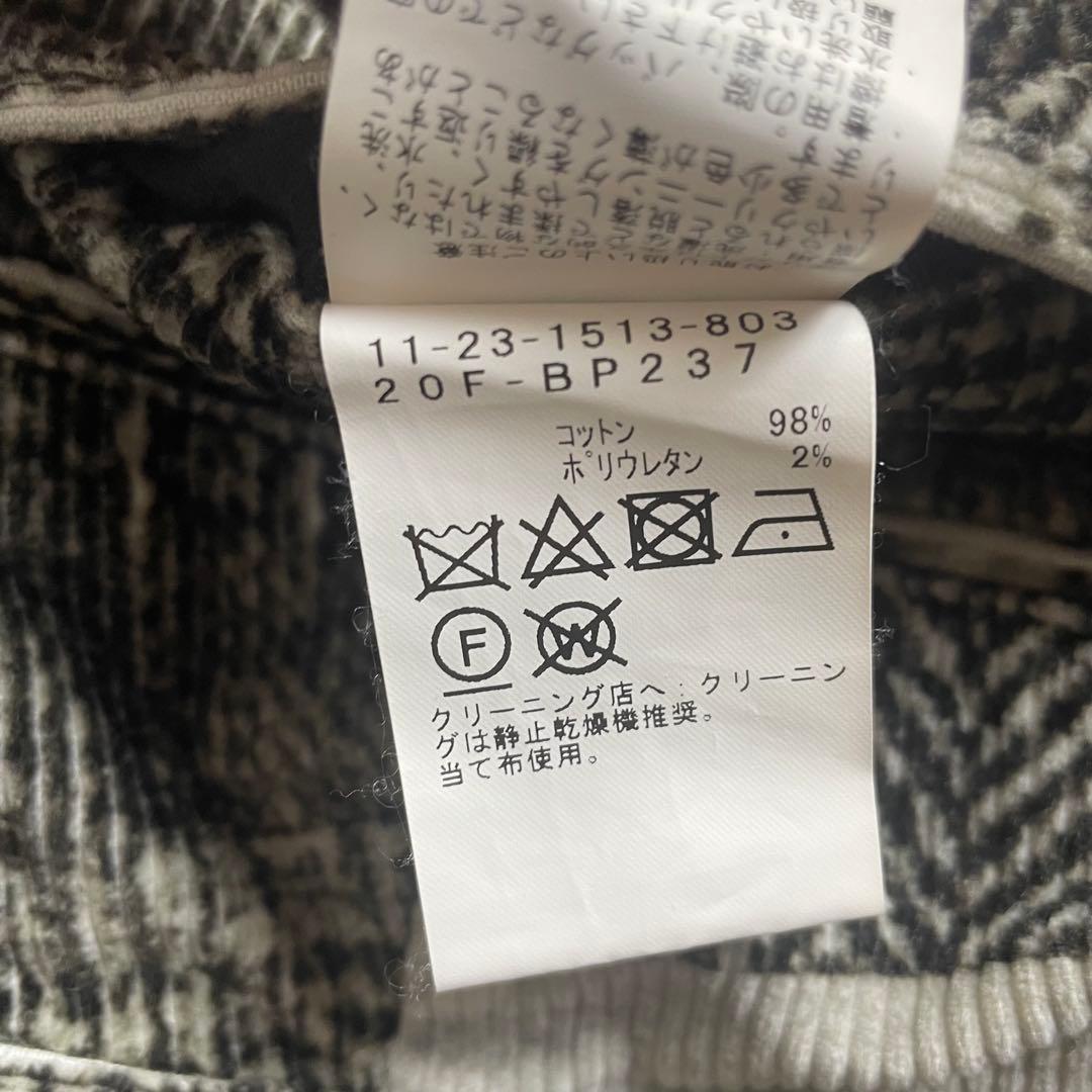 極美品✨　BEAMS PLUS コーデュロイ パッチワークプリント パンツ