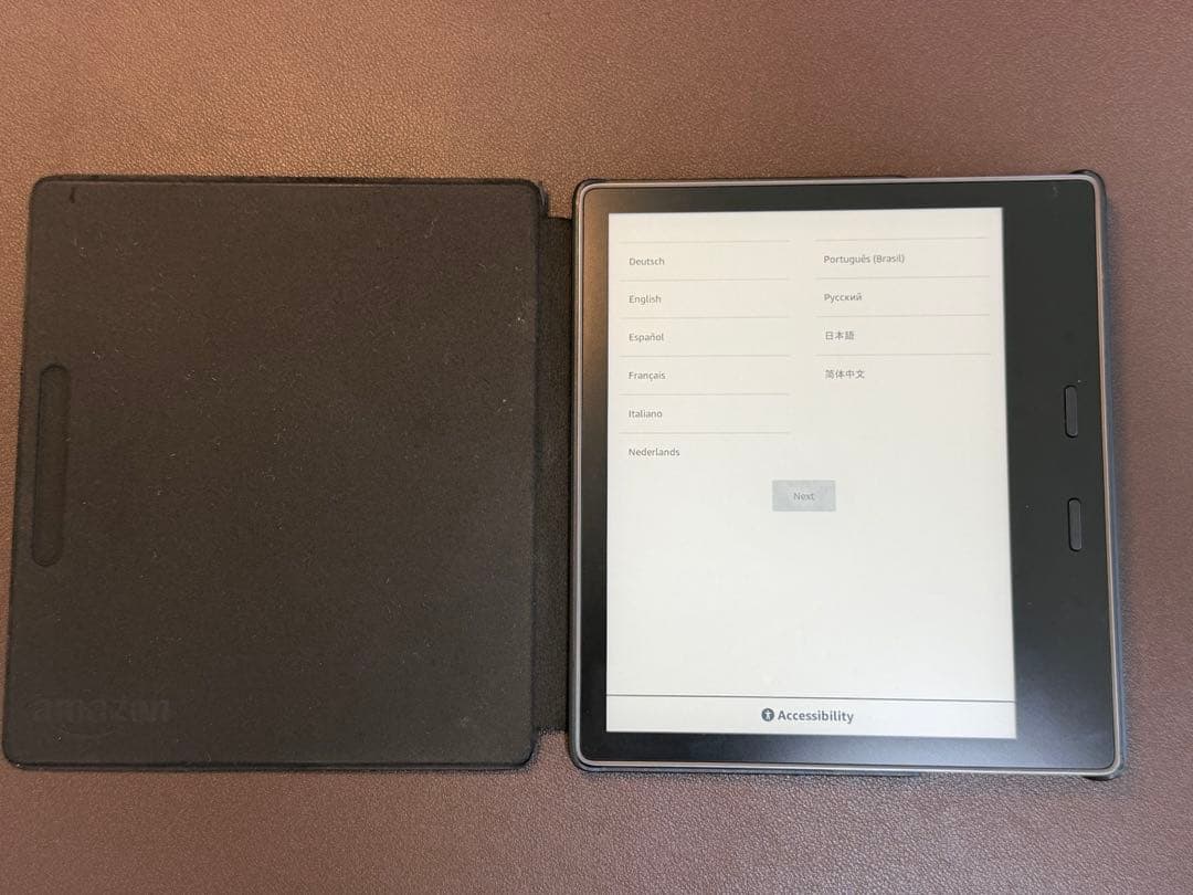 Kindle Oasis 第10世代 8GB 広告なし　カバー付