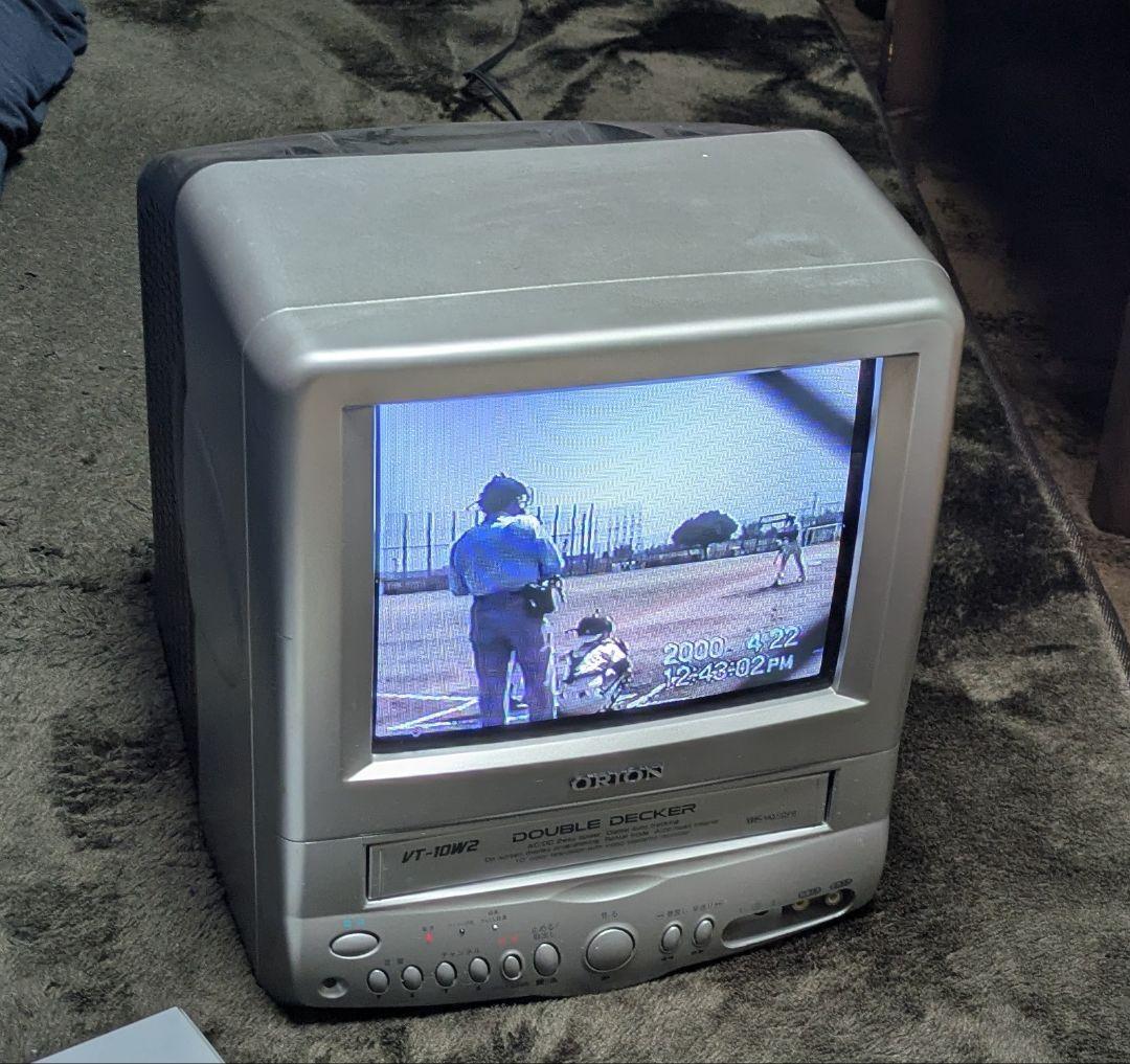 動作品！ORION 10インチ テレビデオ VT-10W2