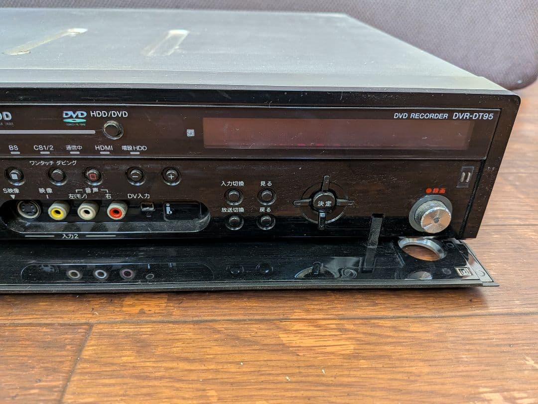 DVR-DT95 パイオニア DVD/HDD レコーダー 増設HDD対応
