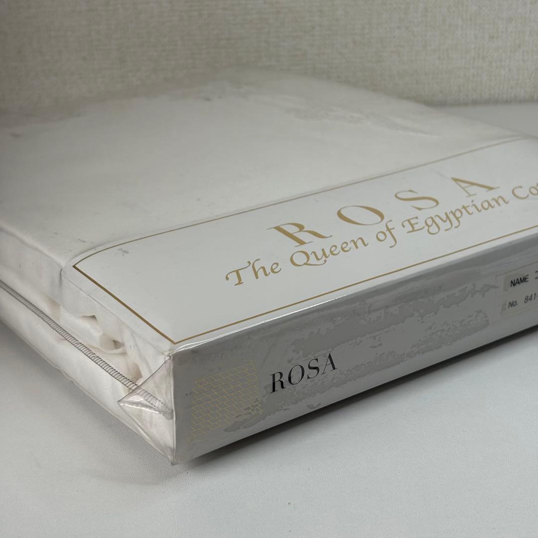 IDC 大塚家具　ROSA コンフォーターケース　クイーンサイズ　ギザ45 刺繍