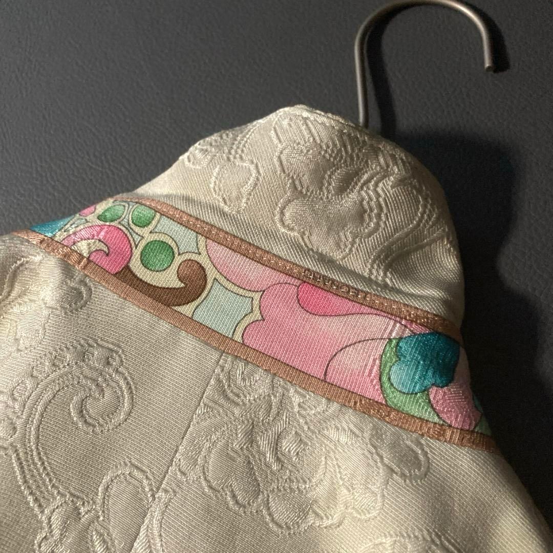 【クミコ】LEONARD　フラワージャガード 総柄 テーラードジャケット