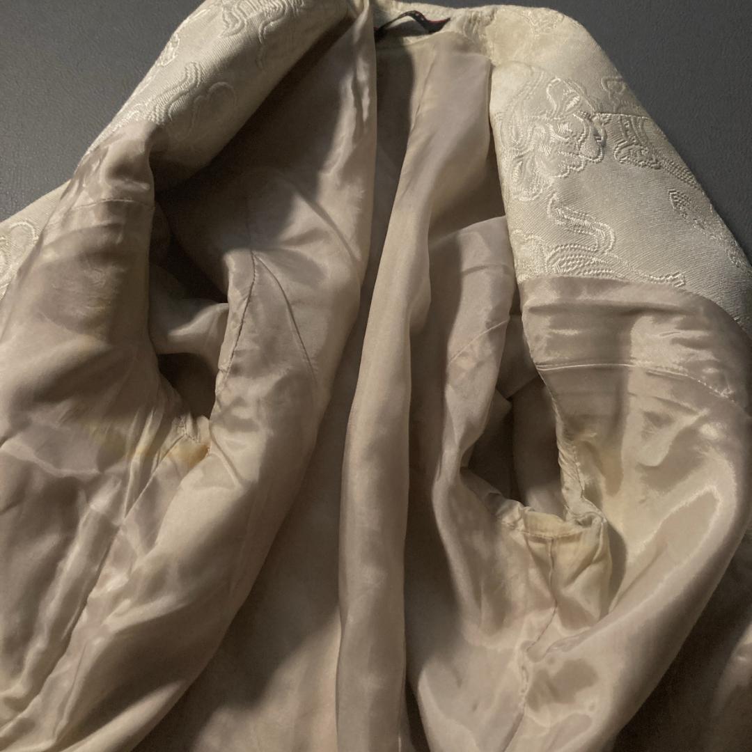 【クミコ】LEONARD　フラワージャガード 総柄 テーラードジャケット