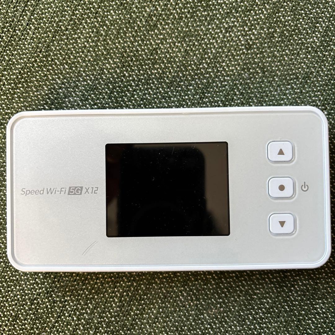 Speed Wi-Fi 5G X12 ホワイト