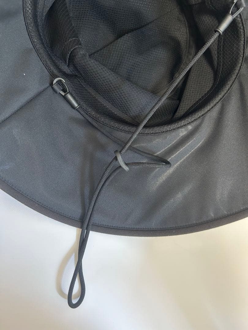 サンバリア100 ウィンドハット（ブラック）M