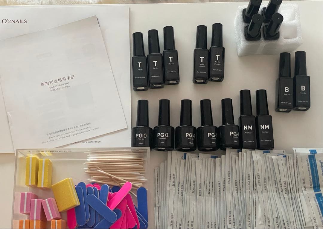 O2NAILS ネイルプリンター V11 LEDライトセット