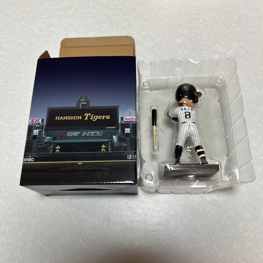 未使用 阪神タイガース 佐藤輝明 テル ボブルヘッドフィギュア 2025