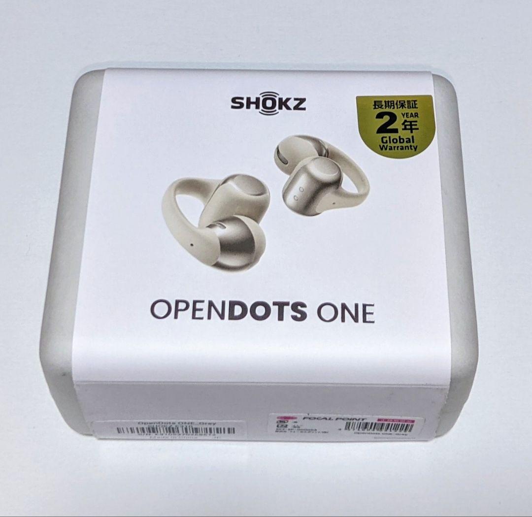 新品 Shokz OpenDots ONE グレー SKZ-EP-000053
